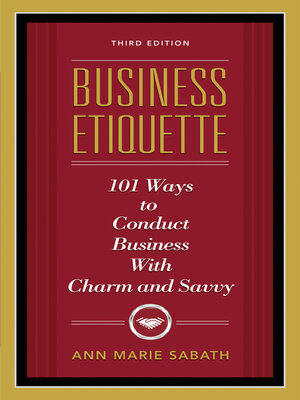 cover image of Business Etiquette